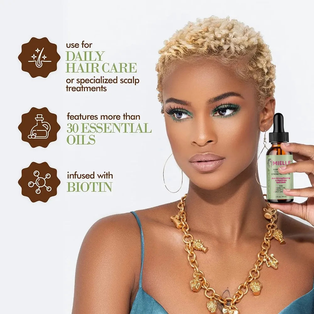 Rosemary Mint Hair & Beard Growth Oil - HBK Cosmetics