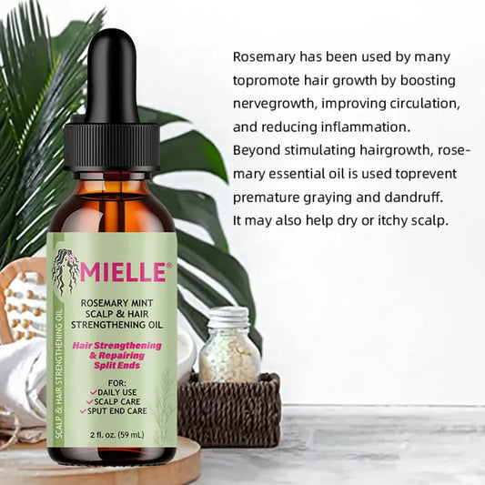 Rosemary Mint Hair & Beard Growth Oil - HBK Cosmetics