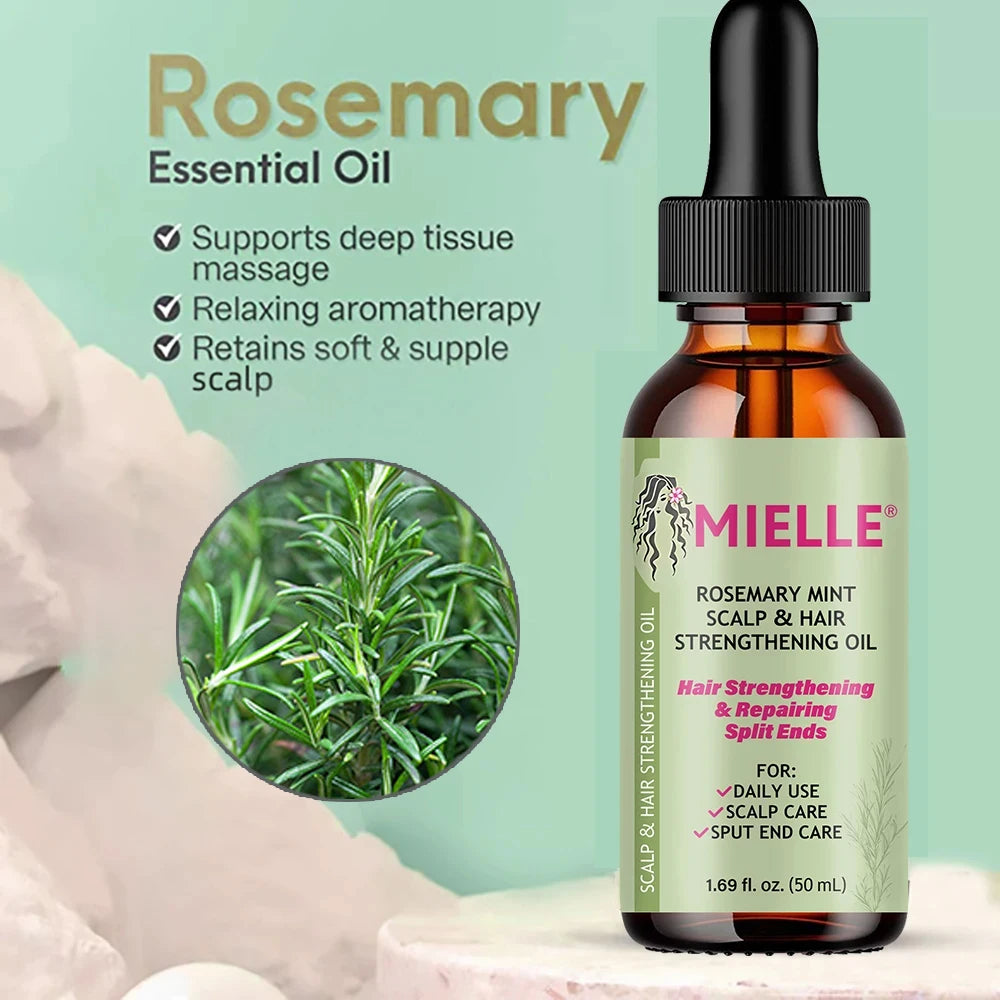 Rosemary Mint Hair & Beard Growth Oil - HBK Cosmetics